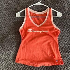Champion Women's Orange Tank Top